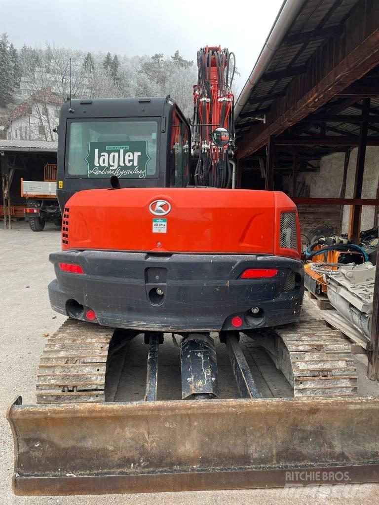 Kubota KX 080-4a2 중형굴삭기 7톤-28톤