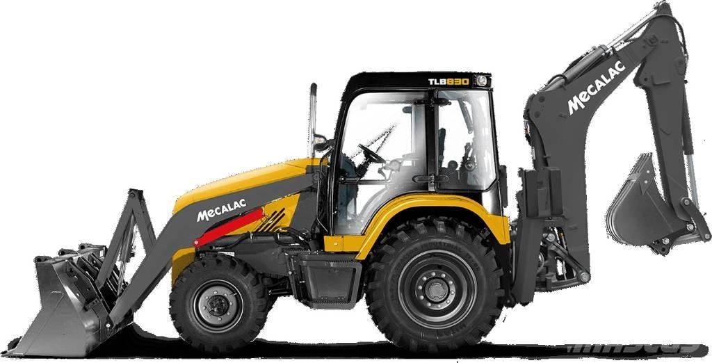 Mecalac TLB 830 백호로더