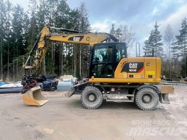 CAT M 314 F  휠 굴삭기