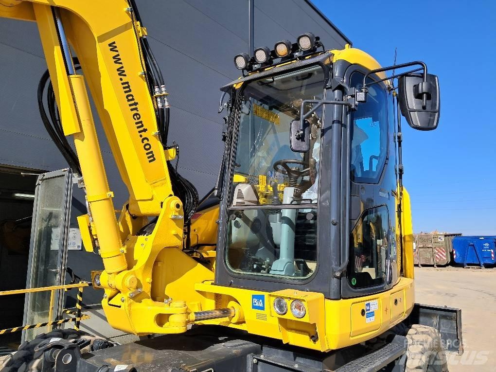 Komatsu PW98MR-11E0  휠 굴삭기