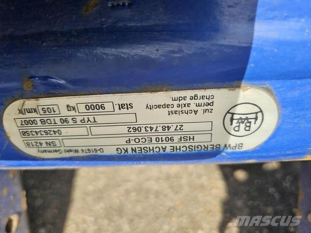 BPW HSF 9010 ECO-P 차축