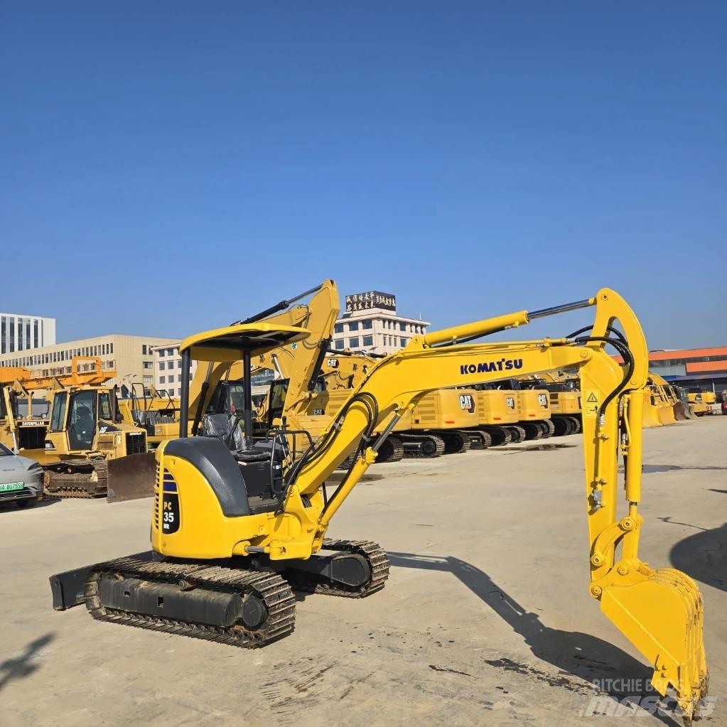 Komatsu PC 35 소형 굴삭기 7톤 미만