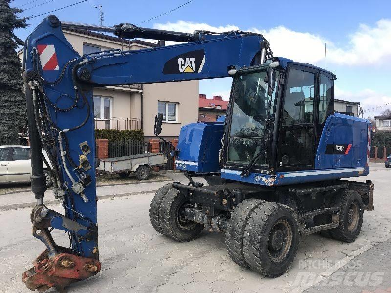 CAT M318f 318 f  휠 굴삭기