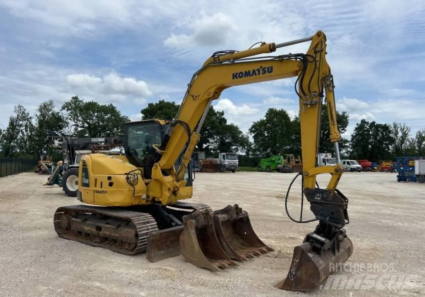 Komatsu PC 118 MR-8 중형굴삭기 7톤-28톤