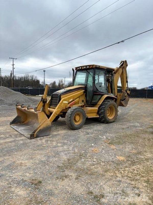 CAT 416 D 백호로더