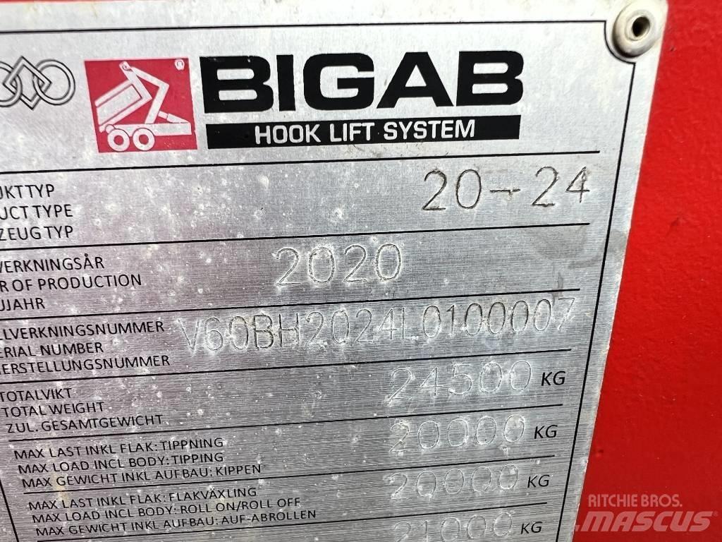 Bigab 20-24 티퍼 트레일러