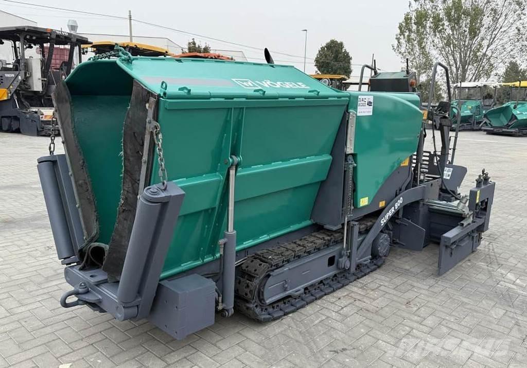 Vögele Super 800 아스팔트 포장장비