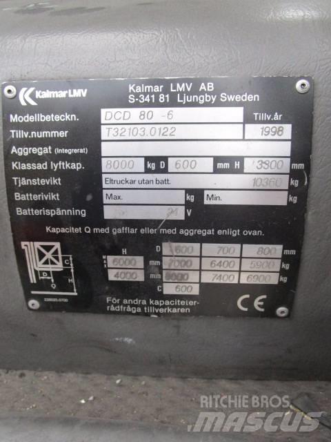 Kalmar DCD 80-6 디젤 지게차