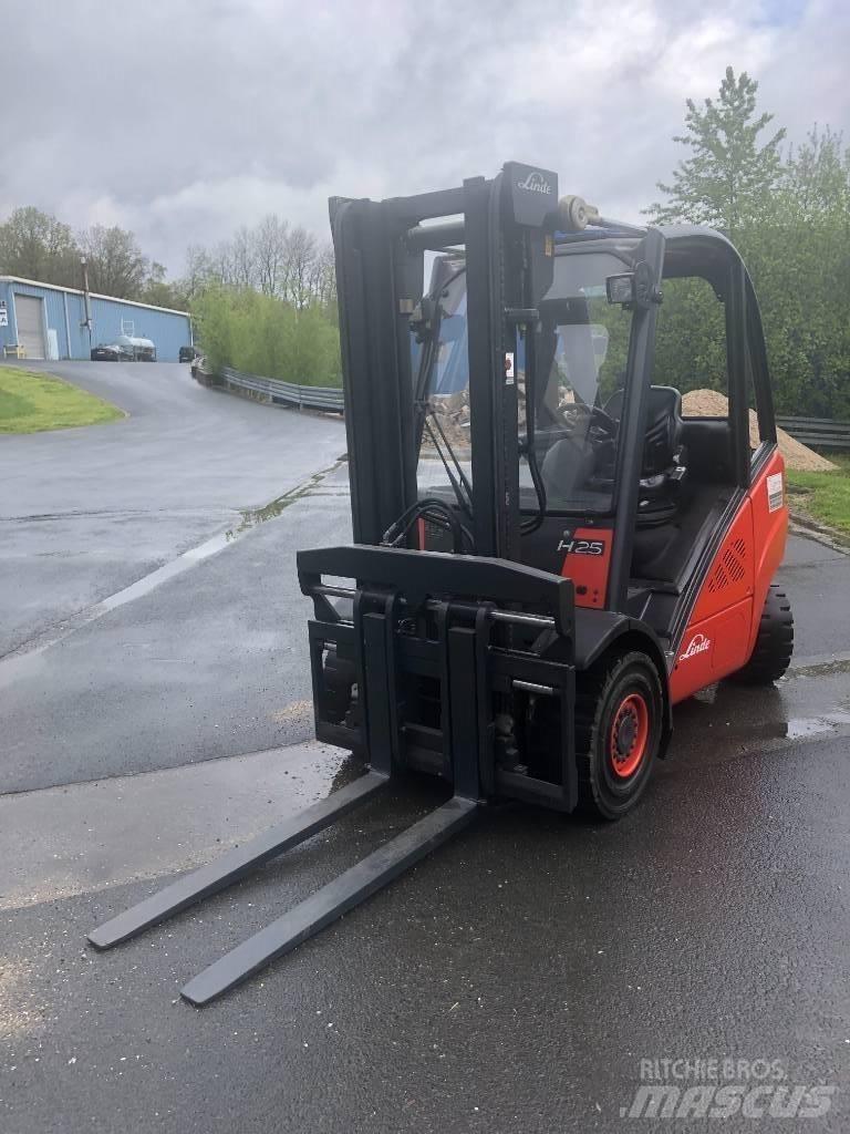 Linde H25T LPG 지게차