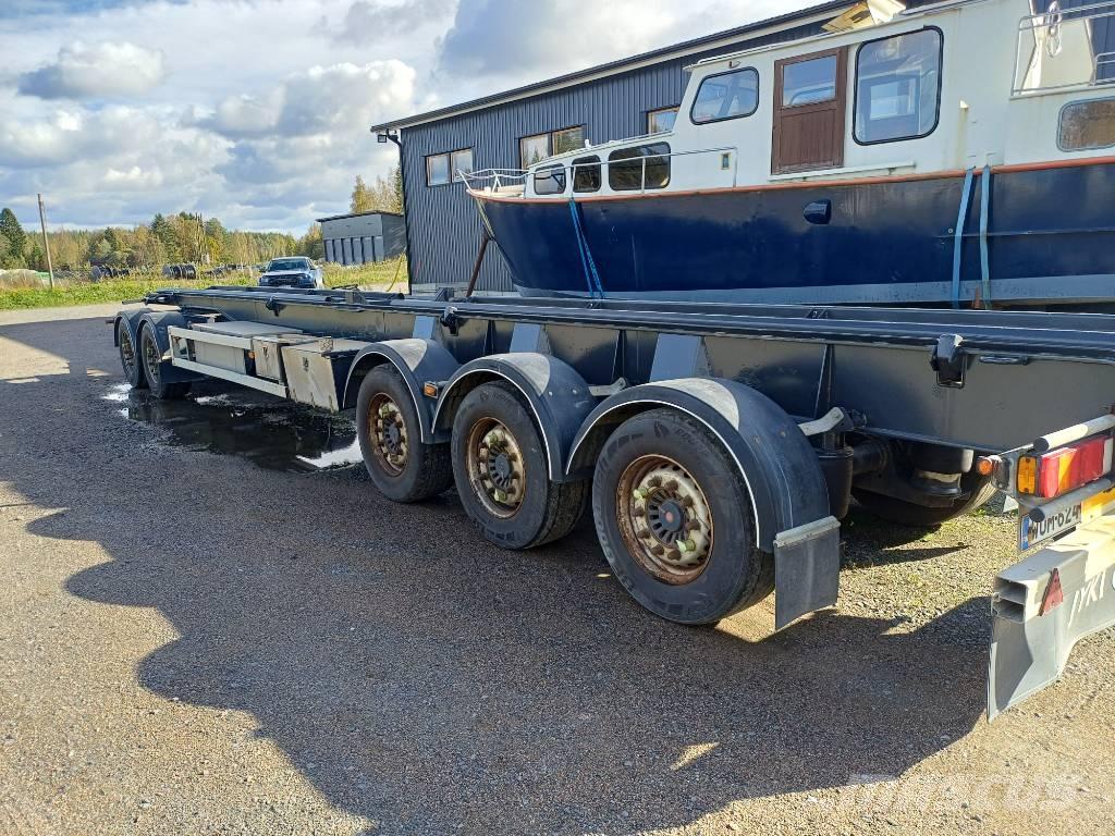 Jyki Vaihtolavakärry 착탈식 트레일러