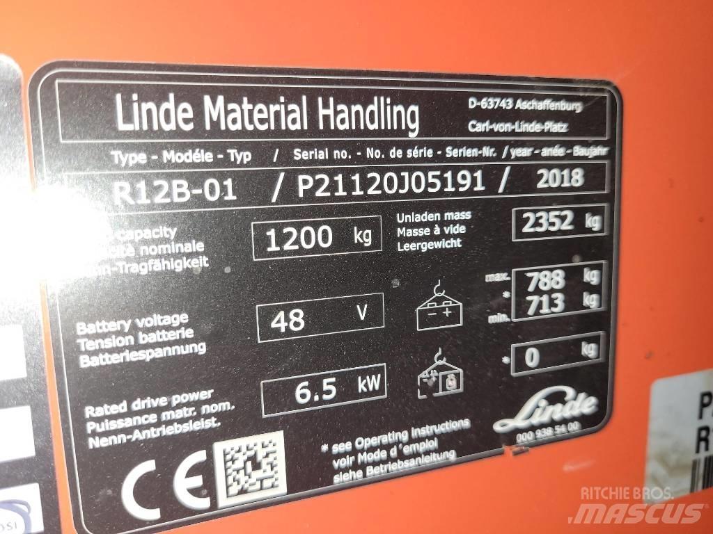 Linde R12B-01 리치 트럭