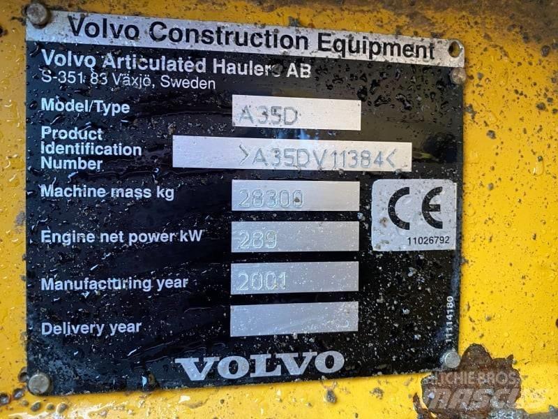 Volvo A35D 연결식 홀러