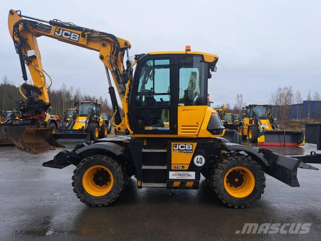 JCB Hydradig  휠 굴삭기