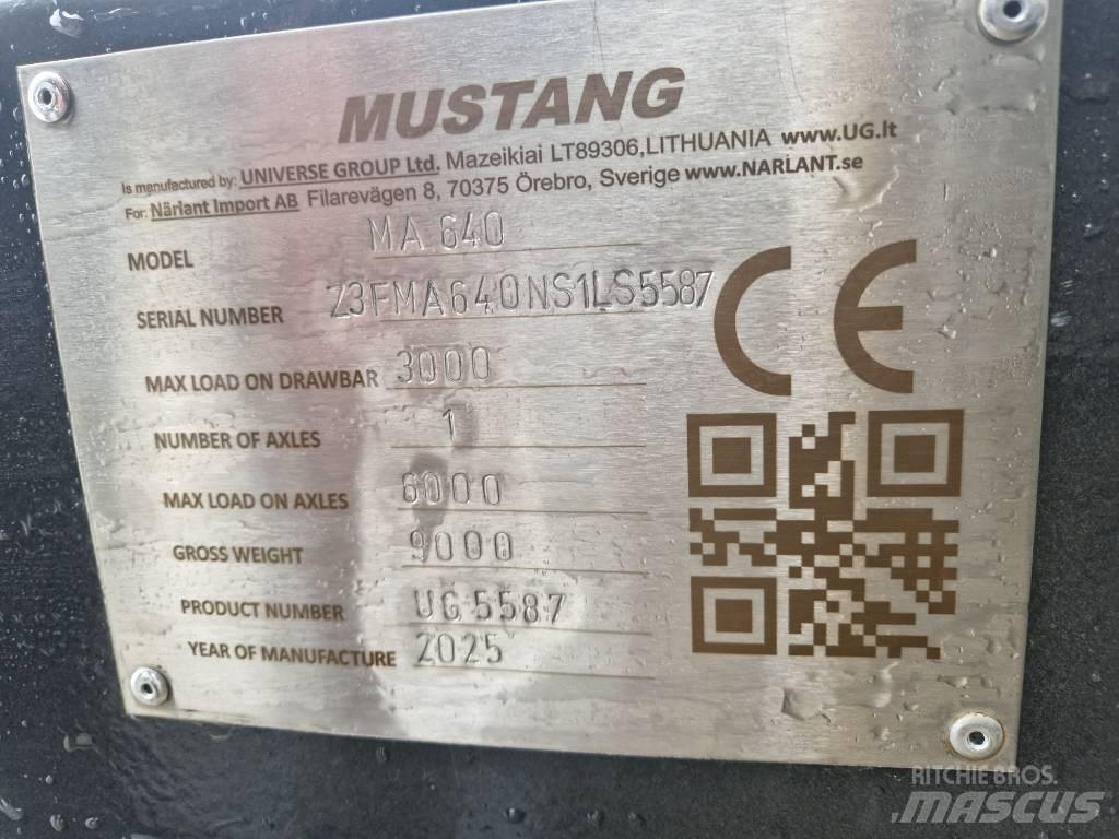 Mustang MA C-640 기타 트레일러