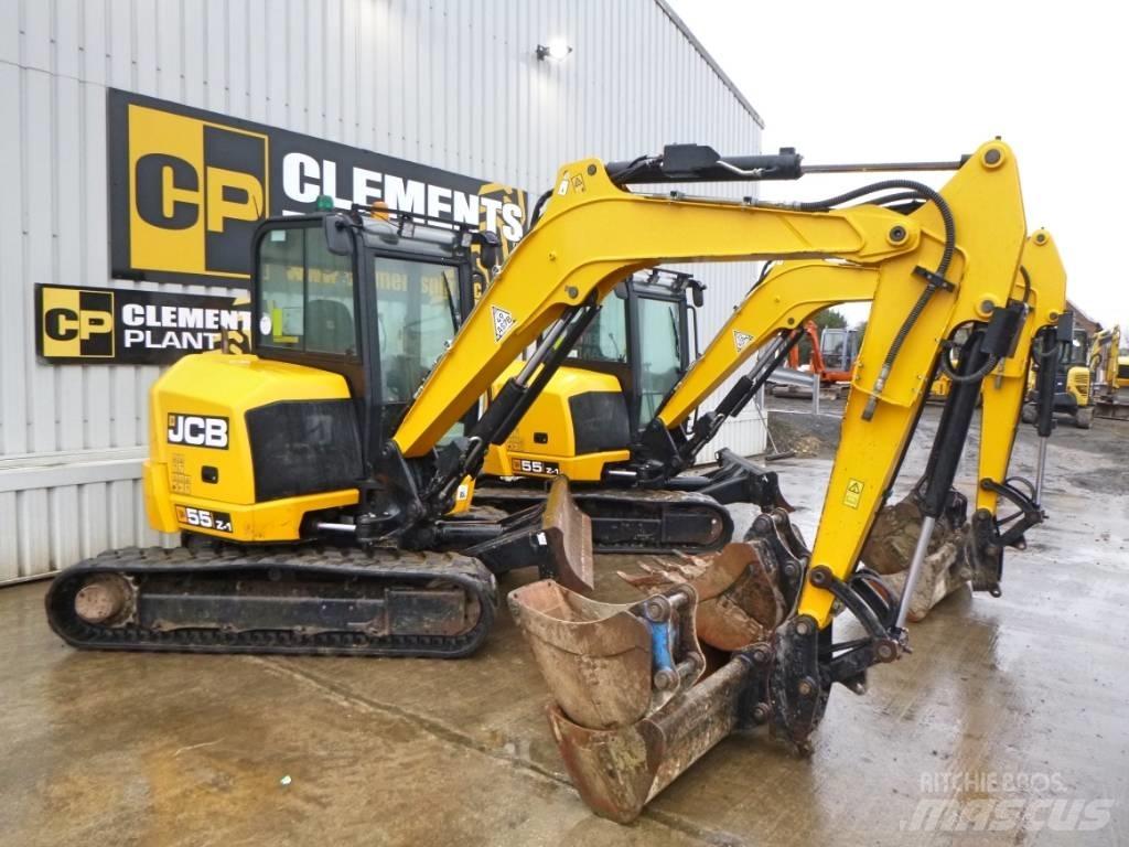 JCB 55 Z-1 중형굴삭기 7톤-28톤