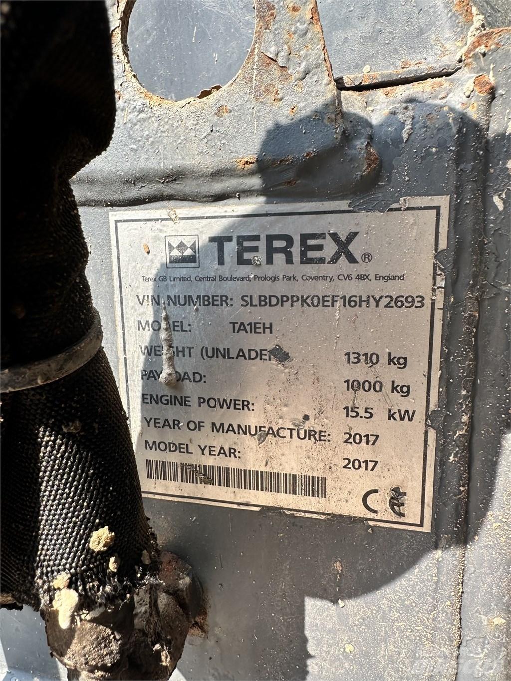 Terex TA 1 EH 건설현장 덤프트럭