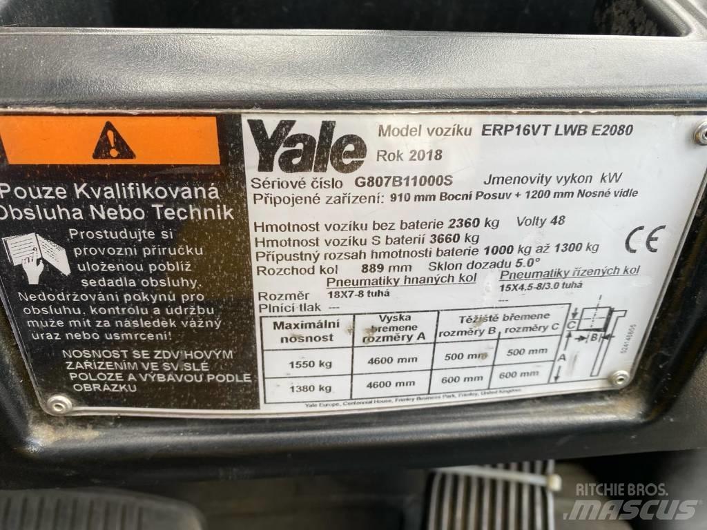 Yale ERP16VTLWB 전동 지게차