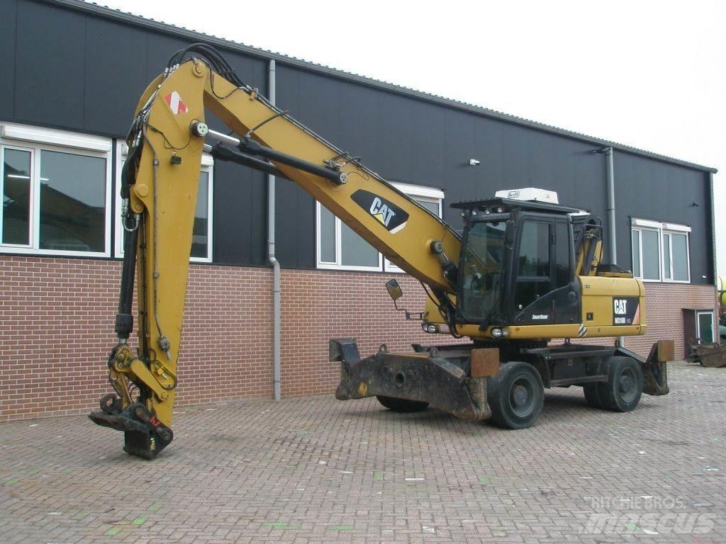 CAT M318D  휠 굴삭기