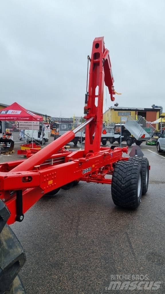 Bigab B12 Växlarvagn 후크 리프트 트레일러