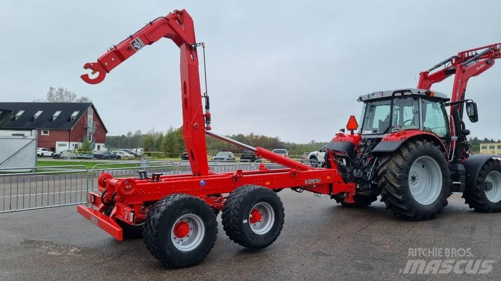 Bigab B12 Växlarvagn 후크 리프트 트레일러
