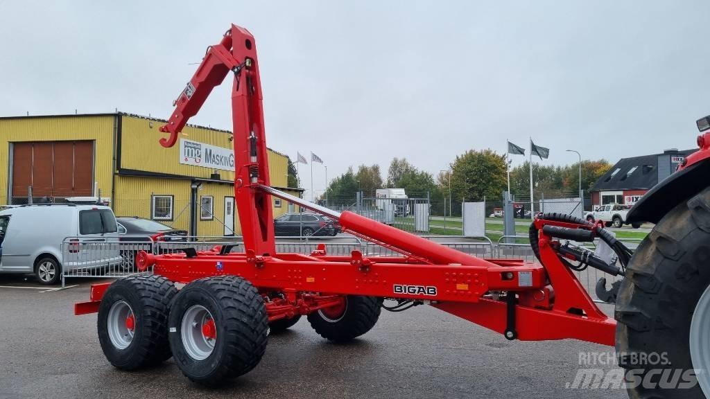 Bigab B12 Växlarvagn 후크 리프트 트레일러