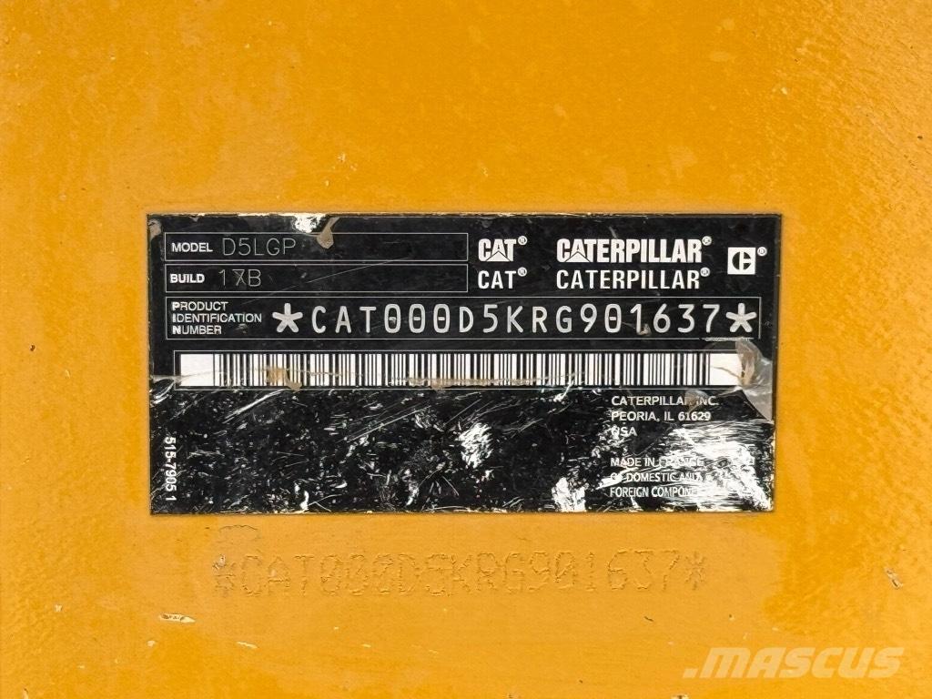 CAT D 5 LGP 크롤러 도저
