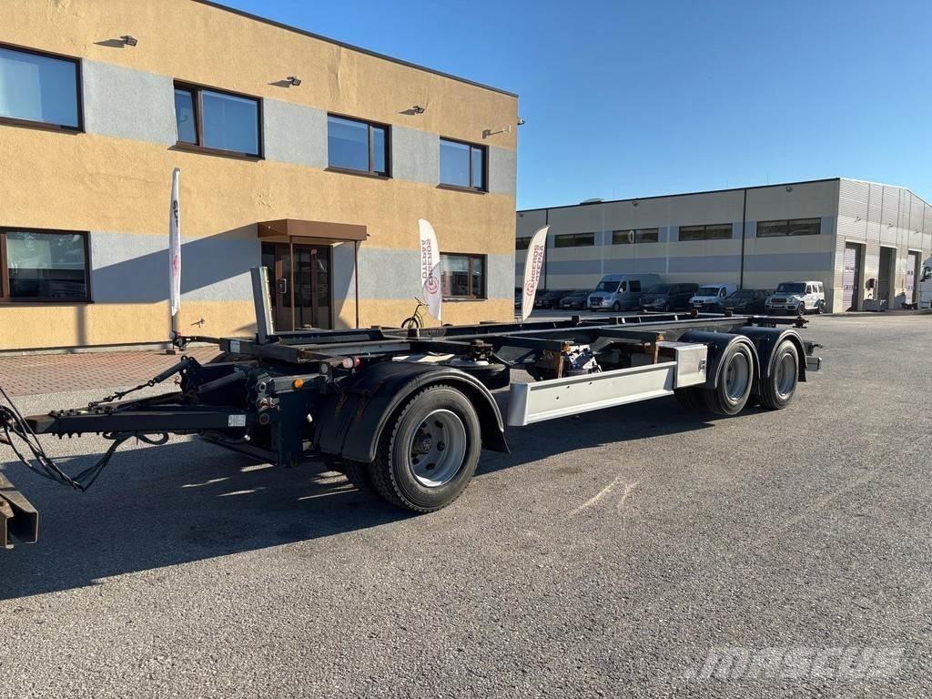 Fliegl 3-AXLE BDF 컨테이너 트레일러
