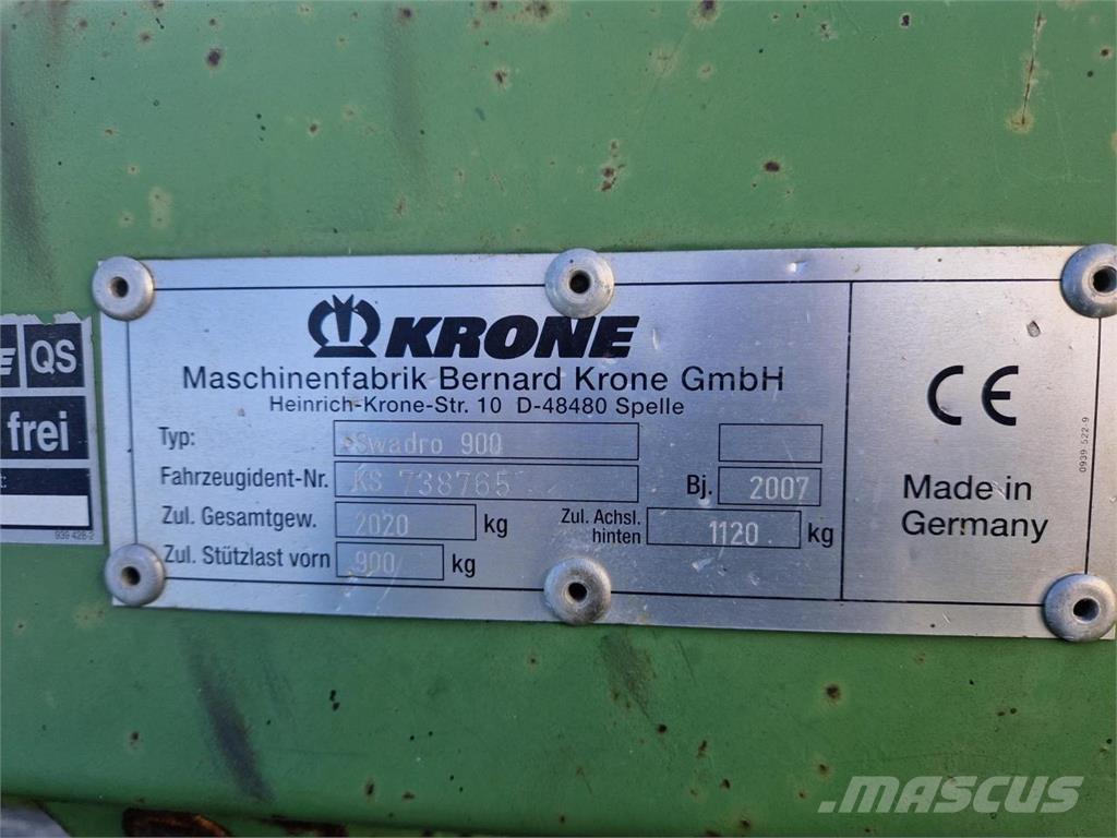 Krone Swadro 900 윈드로어