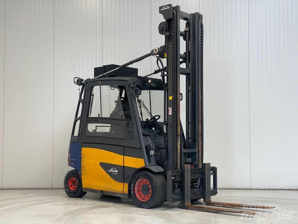 Linde E50HL-01/600 전동 지게차