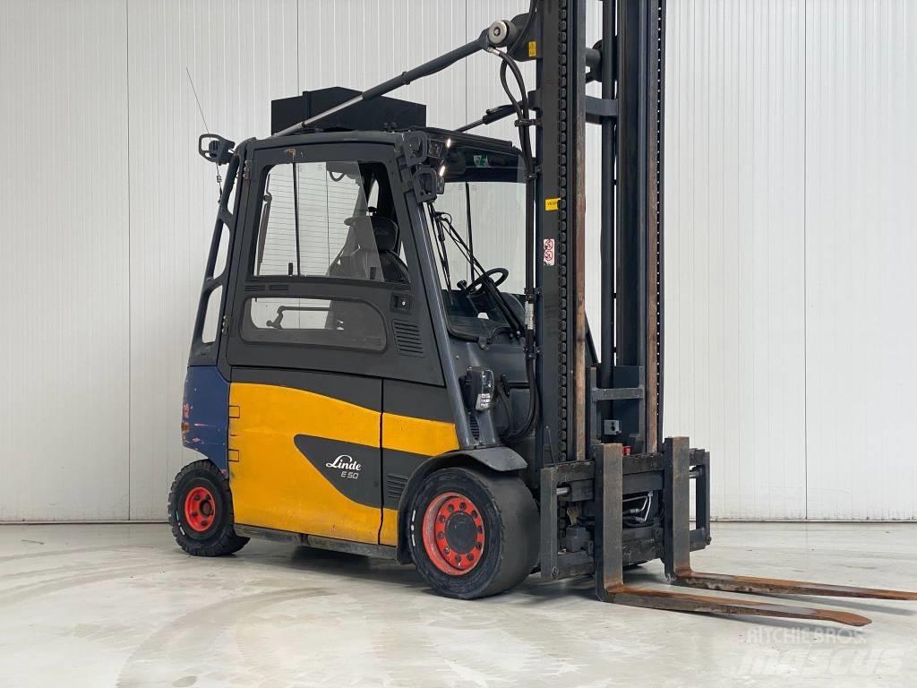 Linde E50HL-01/600 전동 지게차
