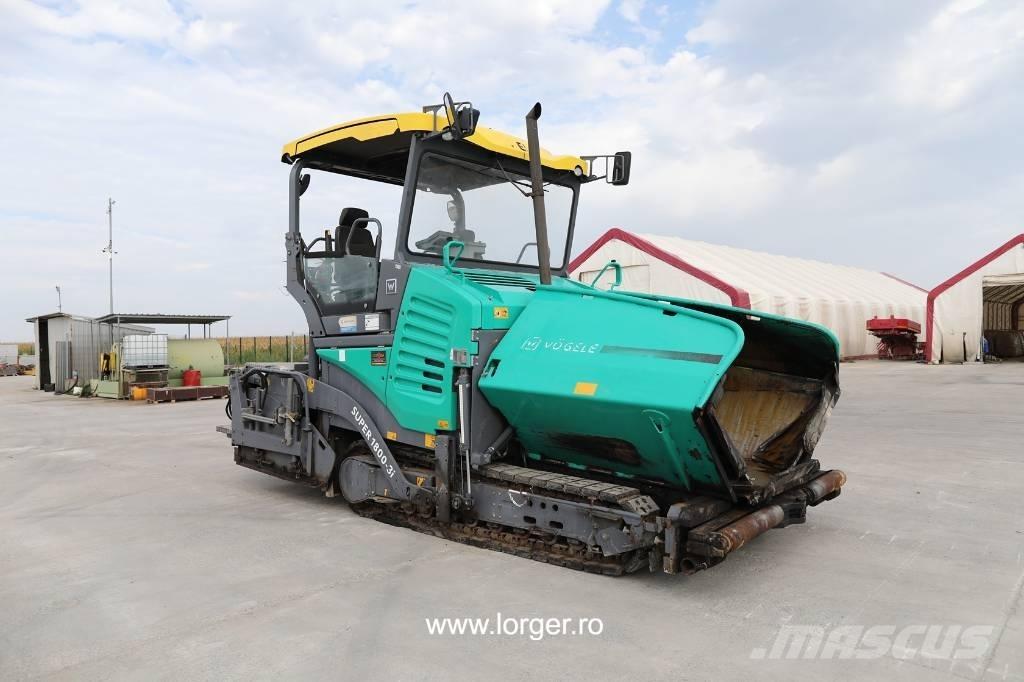 Vögele Super 1800 - 3i 아스팔트 포장장비