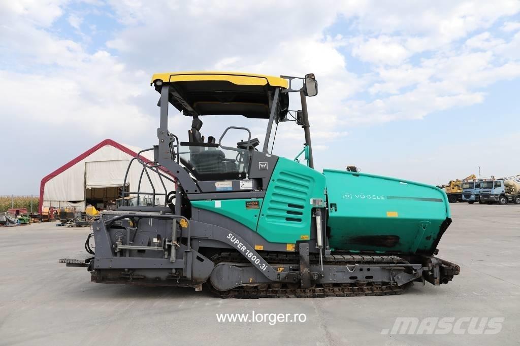 Vögele Super 1800 - 3i 아스팔트 포장장비