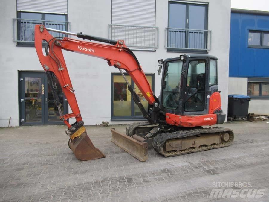Kubota KX 057-4 소형 굴삭기 7톤 미만