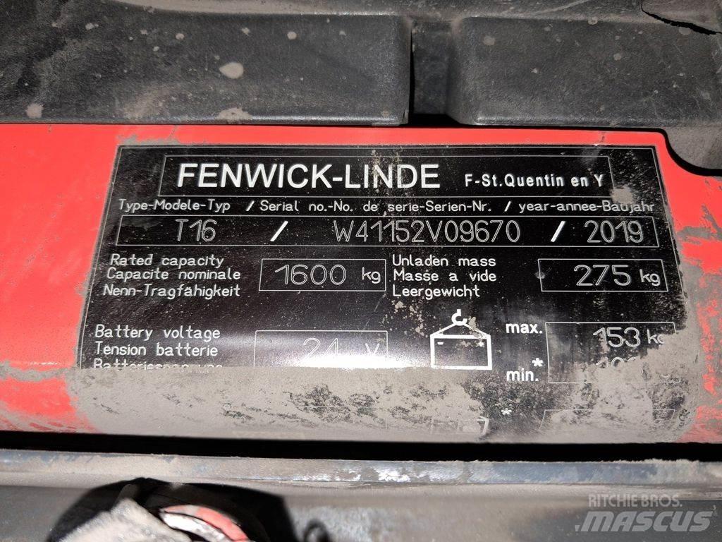 Linde T16 경량 리프터