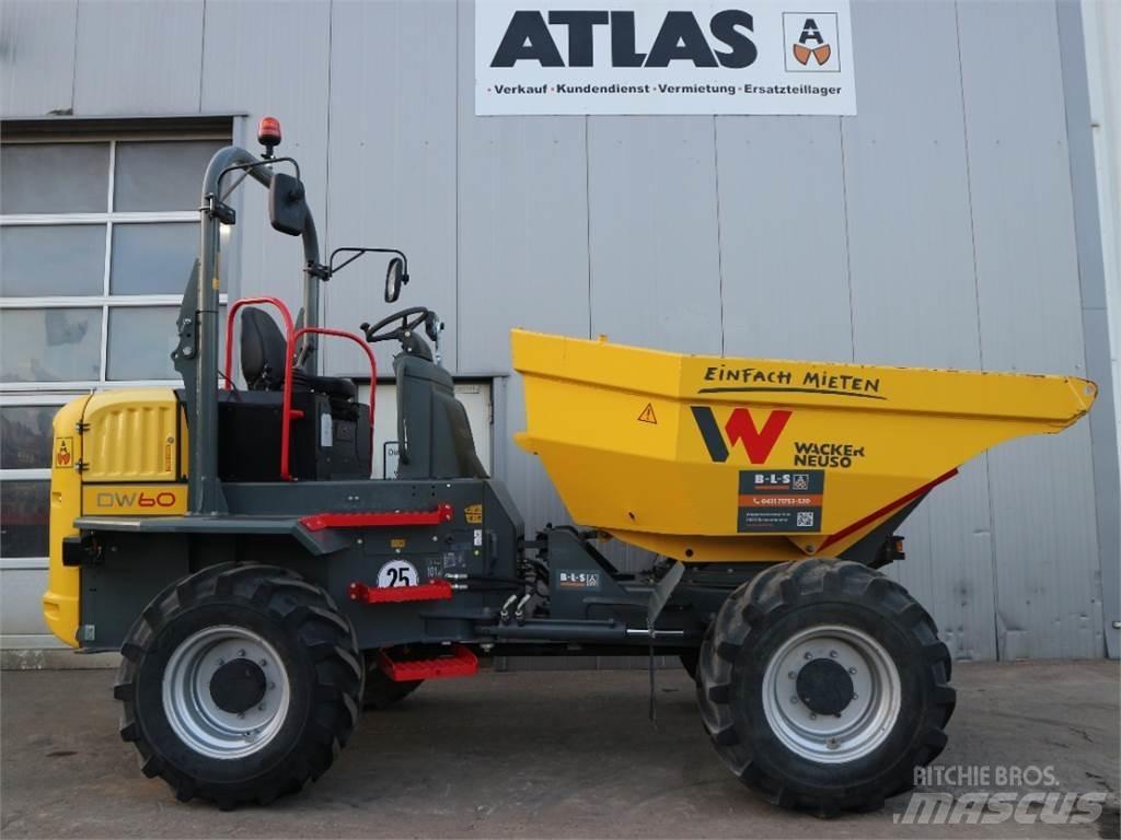 Neuson DW60 건설현장 덤프트럭