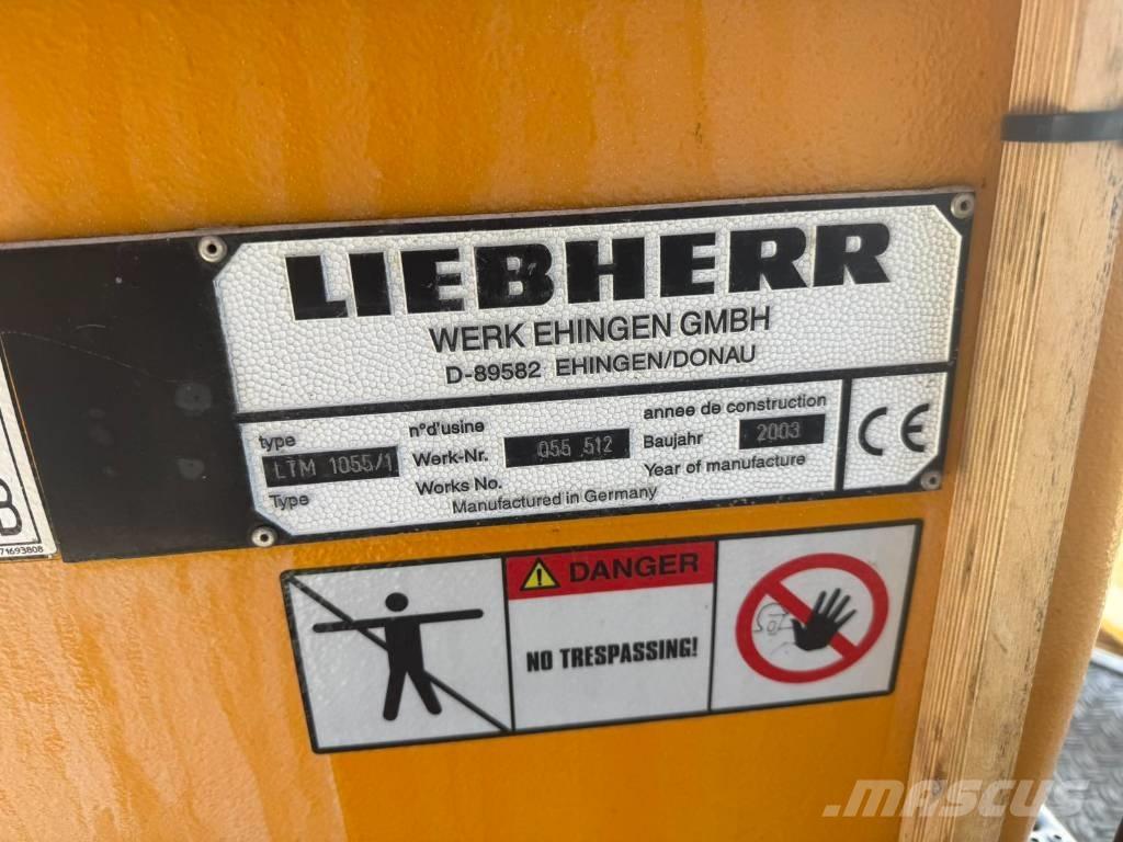 Liebherr LTM 1055-1 A/T 크레인
