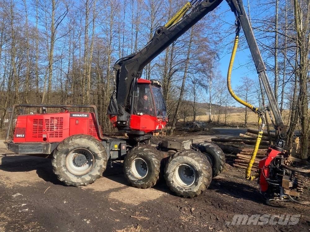 Komatsu 941.1 원목 하베스터