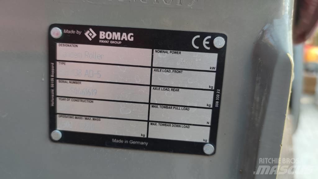 Bomag BW 138 AD 기타 롤러