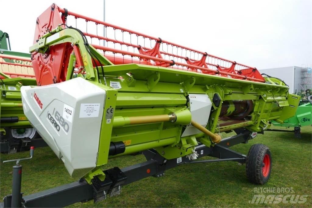 CLAAS Cerio 680 하비스터 헤드