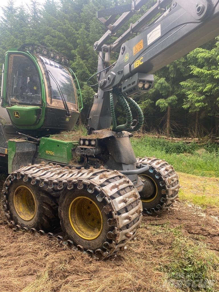 John Deere 1170G 원목 하베스터