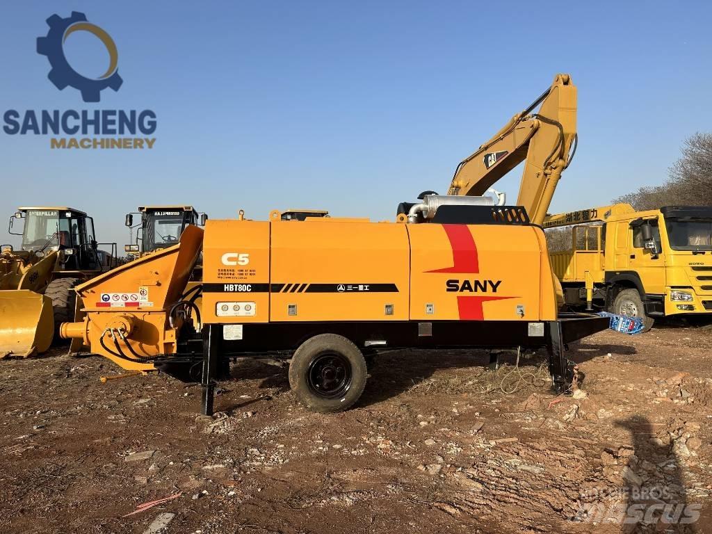 Sany HBT 80 C 콘크리트 펌프카