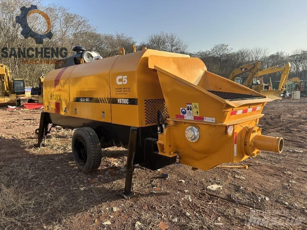 Sany HBT 80 C 콘크리트 펌프카