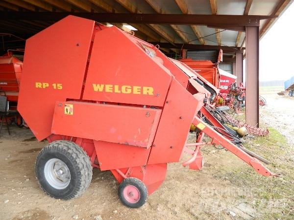 Welger RP15 원형 곤포기