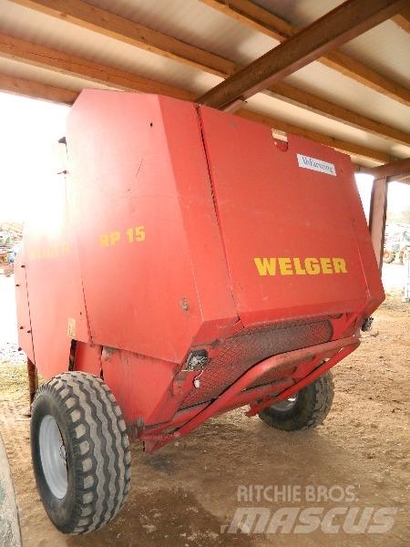 Welger RP15 원형 곤포기