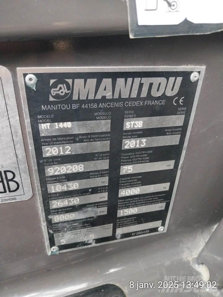 Manitou MT1440 텔러 핸들러