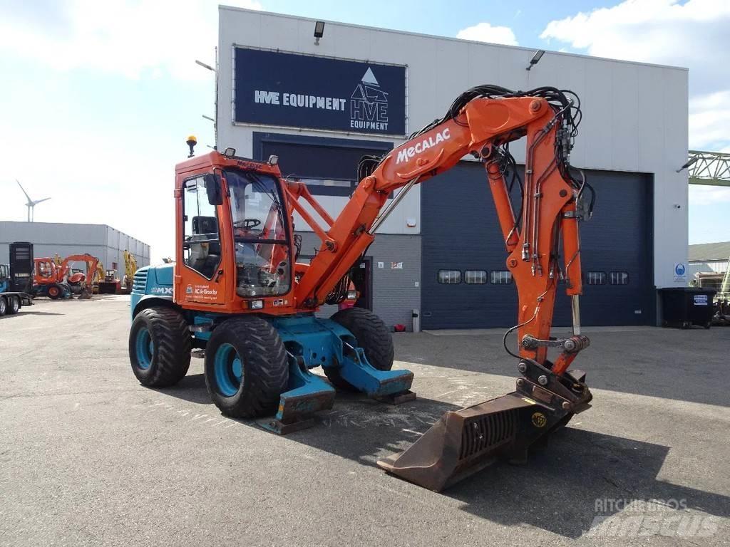 Mecalac 12MXT  휠 굴삭기