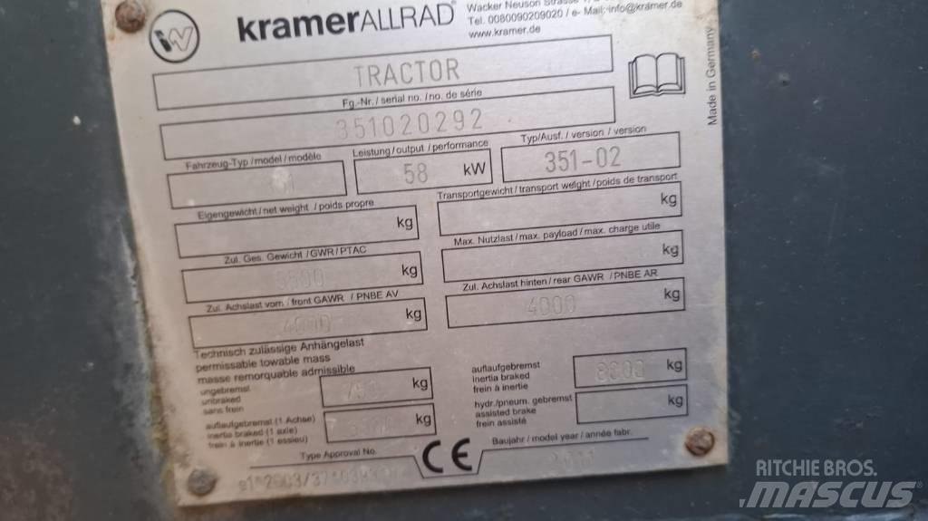 Kramer 480  휠로우더