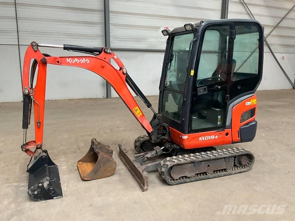 Kubota KX 019-4 소형 굴삭기 7톤 미만