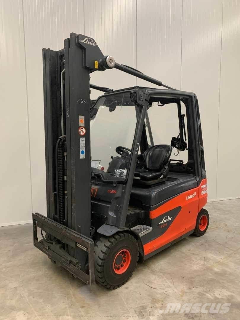 Linde E25L 전동 지게차