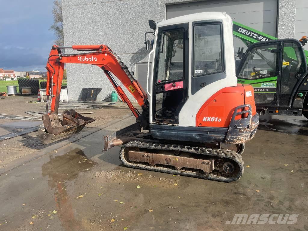 Kubota KX 61-3 소형 굴삭기 7톤 미만